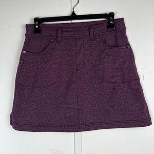 ATHLETA Bettona Skort Skirt Sangria Heather Plum Wine